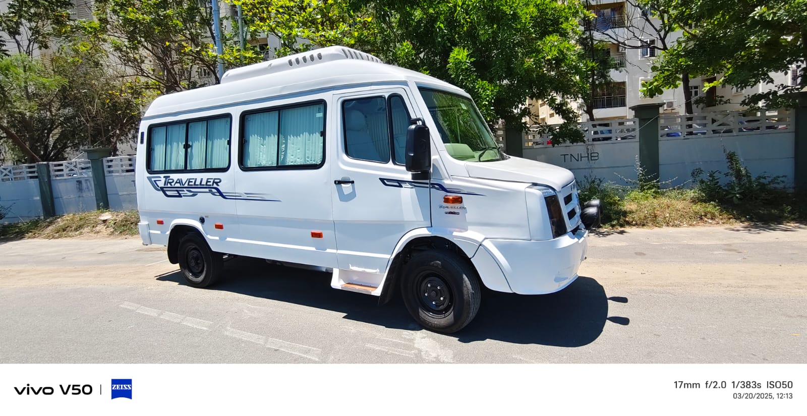 13 Seater Tempo Traveller on Rent