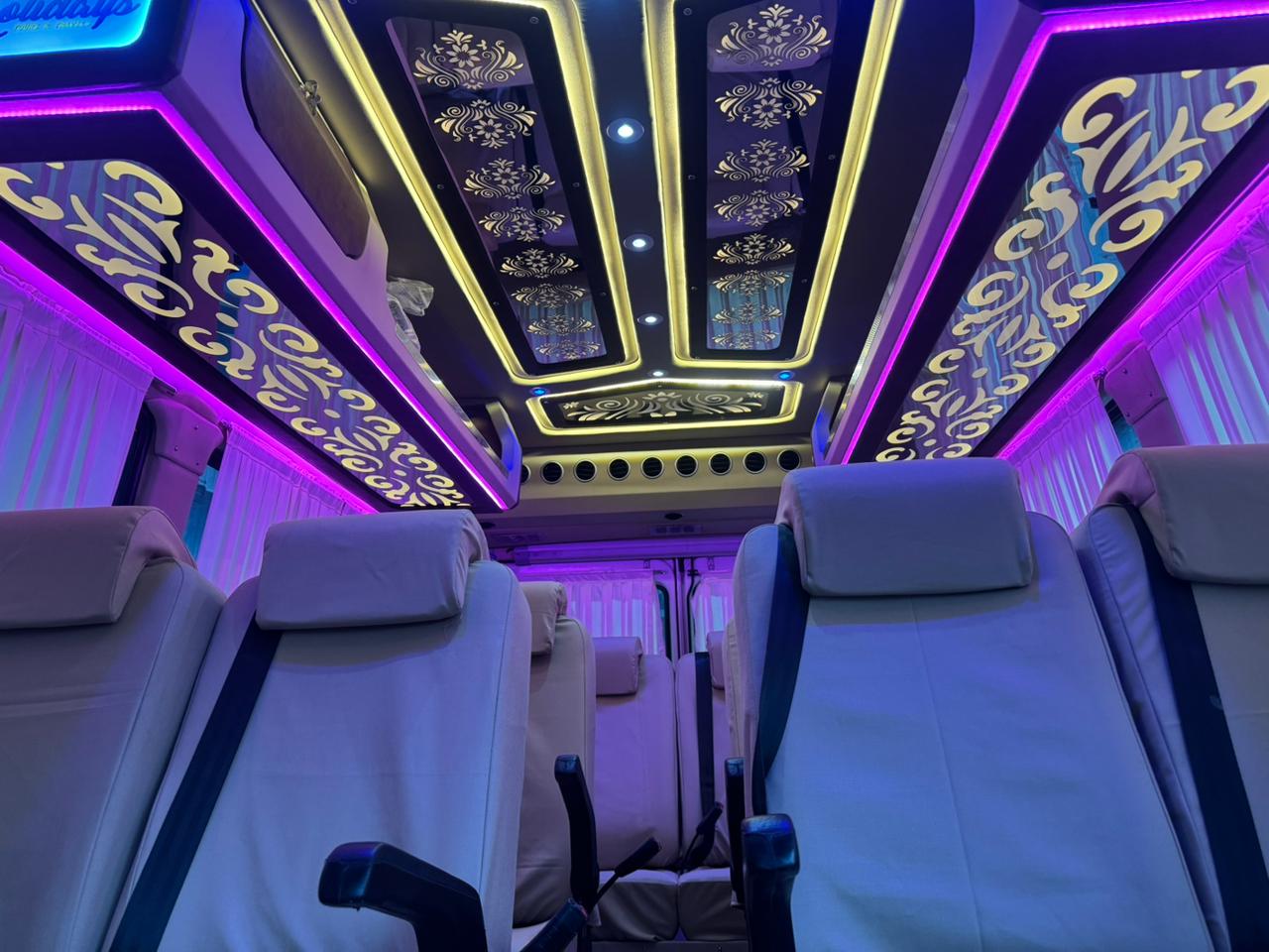 17 Seater Tempo Traveller on Rent