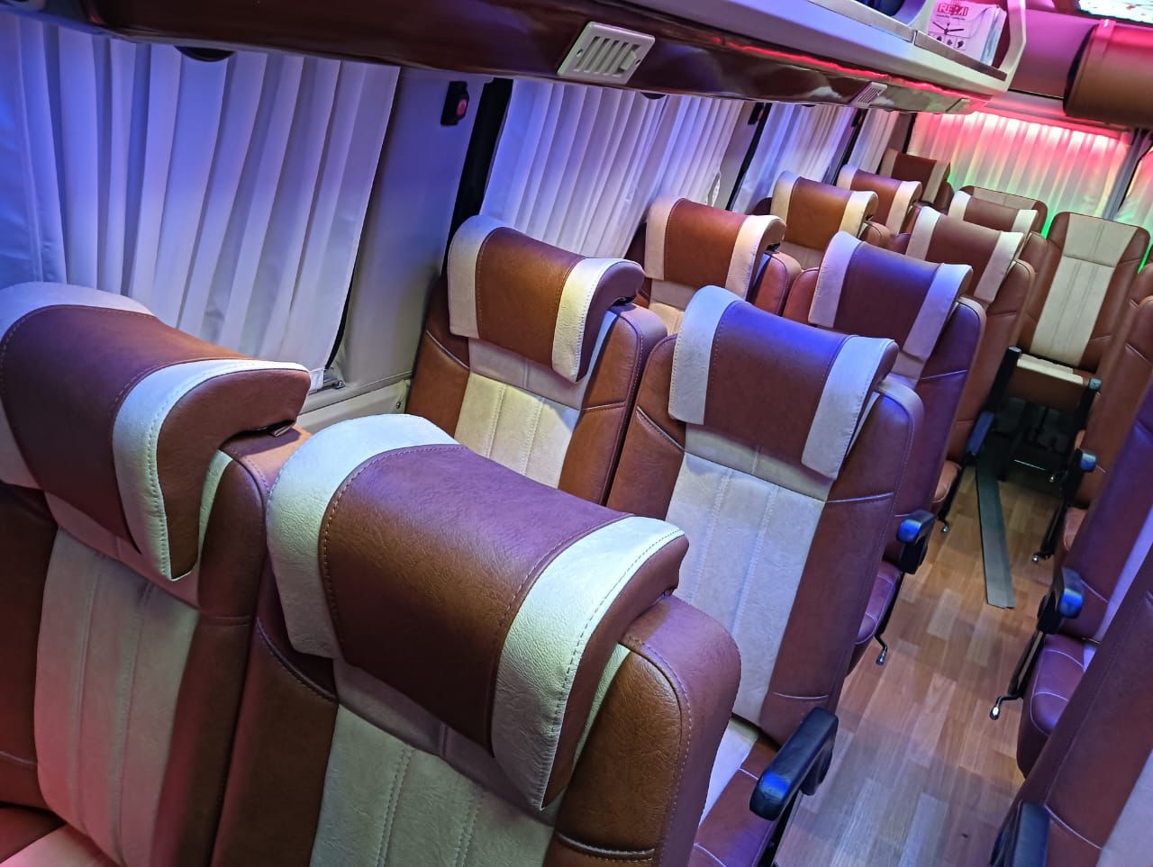 25 Seater Tempo Traveller on Rent