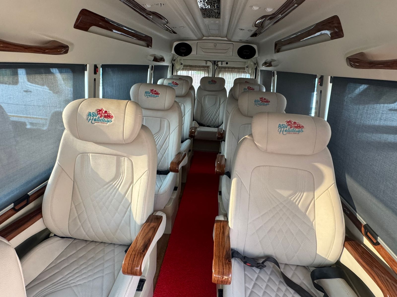 Luxury Vans on Rent