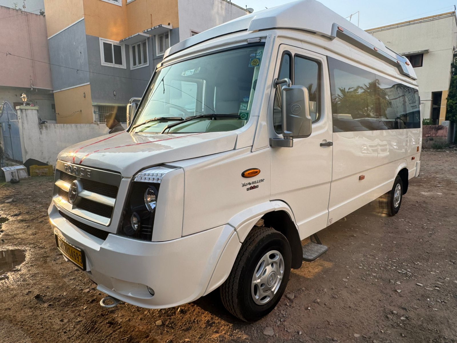 9 Seater Tempo Traveller on Rent – Force Urbania