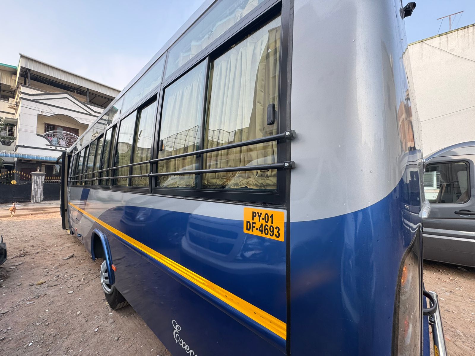 Mini A/C Bus on Rent