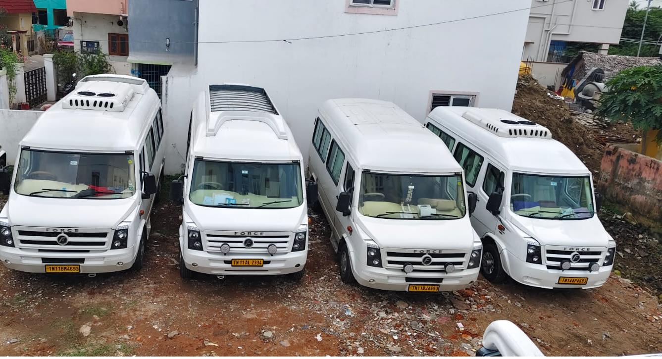 A/C Tempo Traveller on Rent