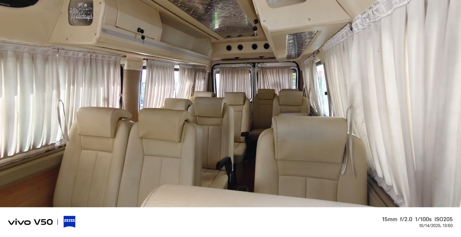 11 Seater Tempo Traveller on Rent